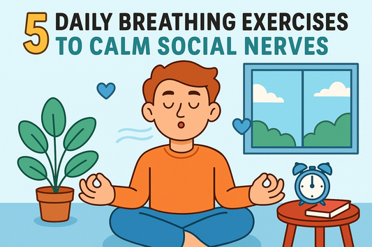 5 Daily Breathing Exercises to Calm Social Nerves