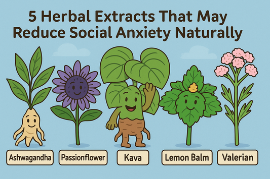 5 Herbal Extracts That May Reduce Social Anxiety Naturally