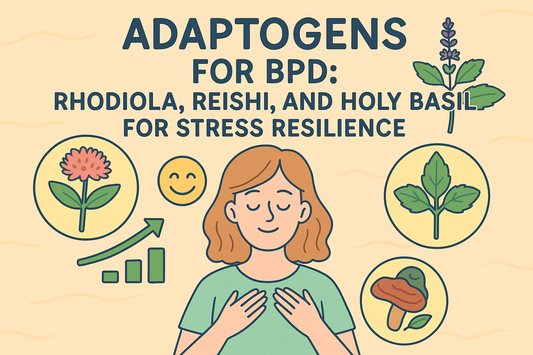 Adaptogens for BPD: Rhodiola, Reishi, and Holy Basil for Stress Resilience
