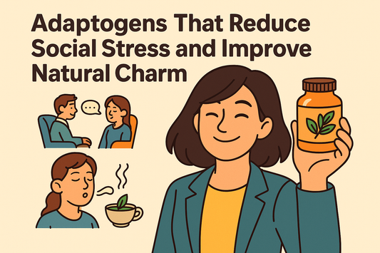 Adaptogens That Reduce Social Stress and Improve Natural Charm