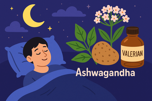 Ashwagandha and Valerian: A Bedtime Combo for Deep Rest and Emotional Reset