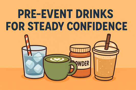The Best Pre-Event Drinks and Powders for Steady Confidence