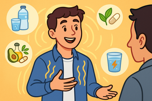 Boosting Energy Without Jitters for More Engaging Conversations