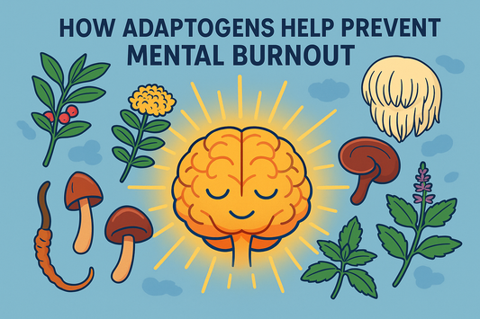 How Adaptogens Help Prevent Mental Burnout