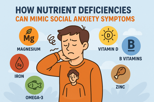 How Nutrient Deficiencies Can Mimic Social Anxiety Symptoms