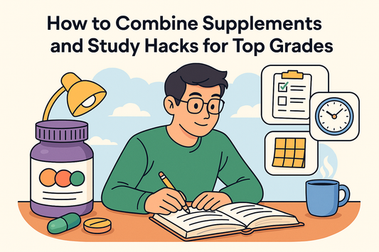 How to Combine Supplements and Study Hacks for Top Grades