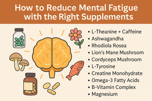 How to Reduce Mental Fatigue with the Right Supplements
