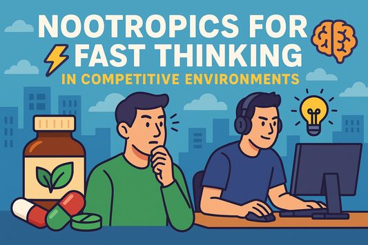 Nootropics for Fast Thinking in Competitive Environments