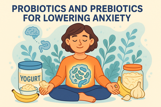 Probiotics and Prebiotics for Lowering Anxiety: Nurturing Your Gut for a Calmer Mind
