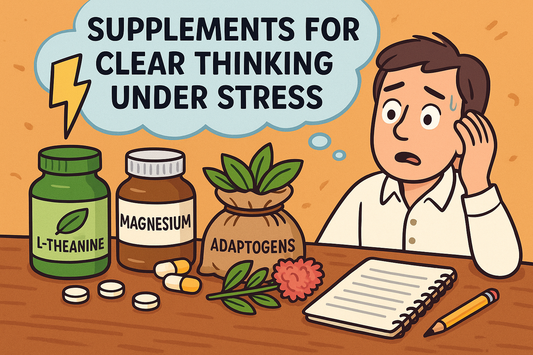 Supplements for Clear Thinking Under Stress