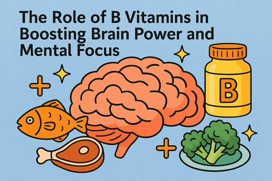 The Role of B Vitamins in Boosting Brain Power and Mental Focus