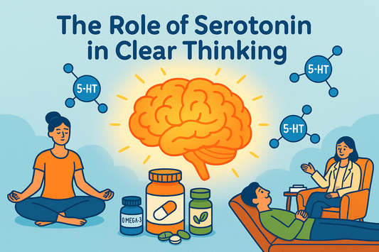 The Role of Serotonin in Clear Thinking: How to Support Your Brain with Supplements, Breathwork, and Therapy