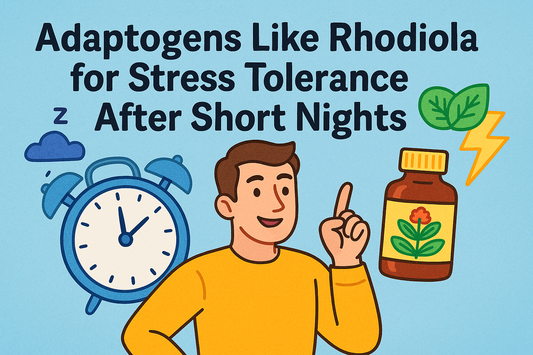 Adaptogens Like Rhodiola for Stress Tolerance After Short Nights