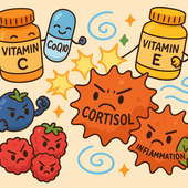 Antioxidants for Stress Management and Cortisol Control