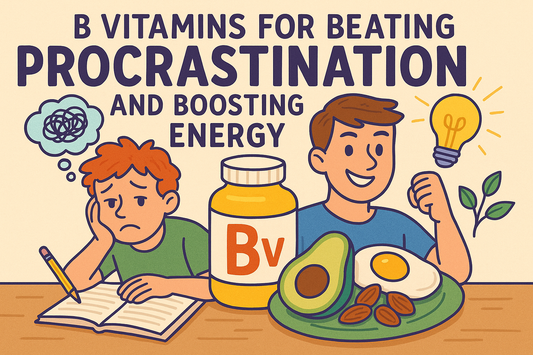 B Vitamins for Beating Procrastination and Boosting Energy