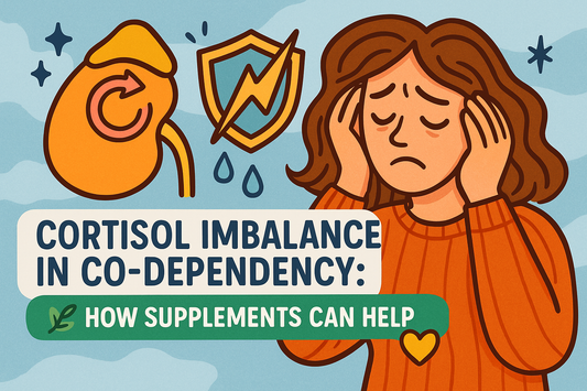 Cortisol Imbalance in Co-Dependency: How Supplements Can Help