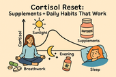 Cortisol Reset: Supplements + Daily Habits That Work