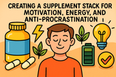 Creating a Supplement Stack for Motivation, Energy, and Anti-Procrastination