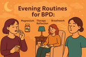 Evening Routines for BPD: Magnesium, Therapy Reflection, and Breathwork