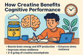 How Creatine Benefits Cognitive Performance