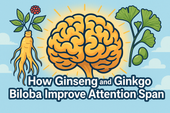 How Ginseng and Ginkgo Biloba Improve Attention Span