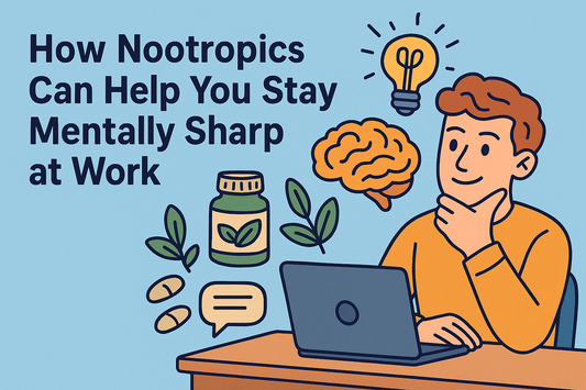 How Nootropics Can Help You Stay Mentally Sharp at Work