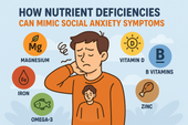 How Nutrient Deficiencies Can Mimic Social Anxiety Symptoms