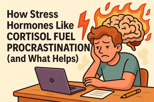 How Stress Hormones Like Cortisol Fuel Procrastination (and What Helps)