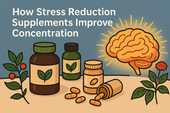 How Stress Reduction Supplements Improve Concentration