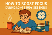 How to Boost Focus During Long Study Sessions