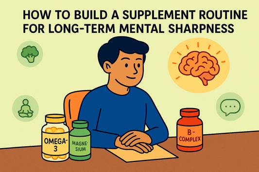 How to Build a Supplement Routine for Long-Term Mental Sharpness