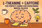 L-Theanine + Caffeine: The Perfect Combo for Overcoming Mental Blocks
