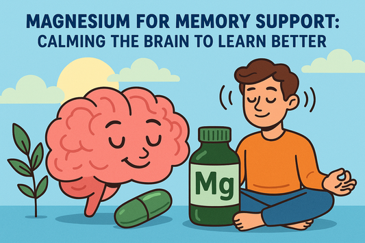 Magnesium for Memory Support: Calming the Brain to Learn Better