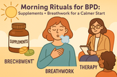 Morning Rituals for BPD: Supplements + Breathwork for a Calmer Start