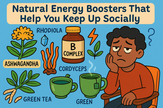 Natural Energy Boosters That Help You Keep Up Socially