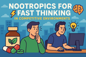 Nootropics for Fast Thinking in Competitive Environments