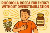 Rhodiola Rosea for Energy Without Overstimulation