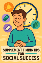 Supplement Timing Tips for Social Success