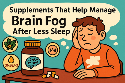 Supplements That Help Manage Brain Fog After Less Sleep