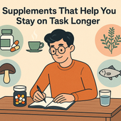 Supplements That Help You Stay on Task Longer