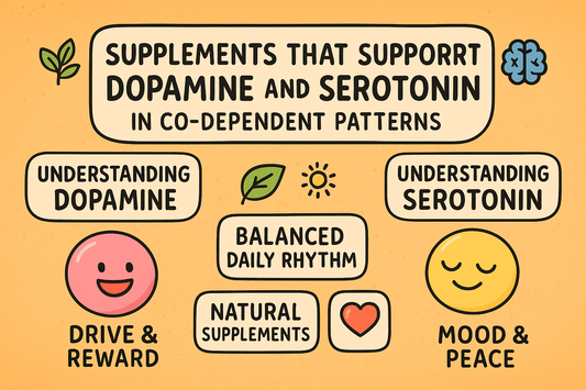 Supplements That Support Dopamine and Serotonin in Co-Dependent Patterns