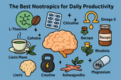 The Best Nootropics for Daily Productivity