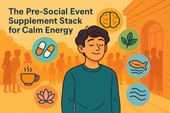 The Pre-Social Event Supplement Stack for Calm Energy