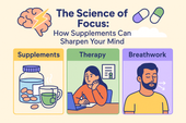 The Science of Focus: How Supplements Can Sharpen Your Mind (plus Therapy & Breathwork That Multiply the Effect)