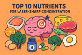 Top 10 Nutrients for Laser-Sharp Concentration
