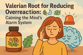 Valerian Root for Reducing Overreaction: Calming the Mind’s Alarm System
