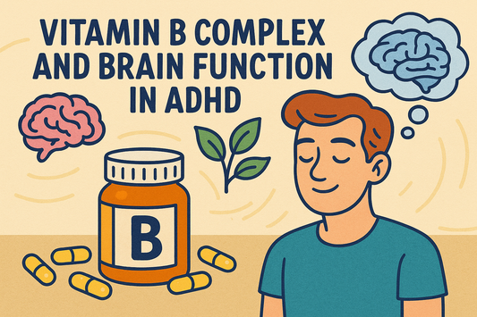 Vitamin B Complex and Brain Function in ADHD: Fuel for Focus, Calm, and Clarity
