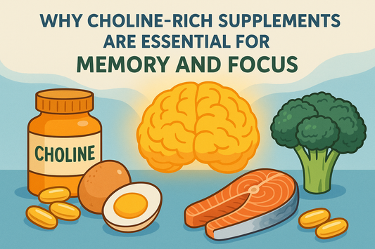 Why Choline-Rich Supplements Are Essential for Memory and Focus