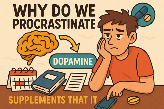 Why Do We Procrastinate? The Role of Dopamine and Supplements That Support It